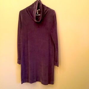 Medium Eggplant Velvety J.Jill Dress